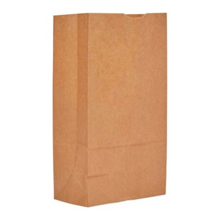 United Stationers Supply Duro Bag Paper Grocery Bags, #12, 7-1/16"W x 4-1/2"D x 13-3/4"H, Kraft, 500/Pack BAGGK12500